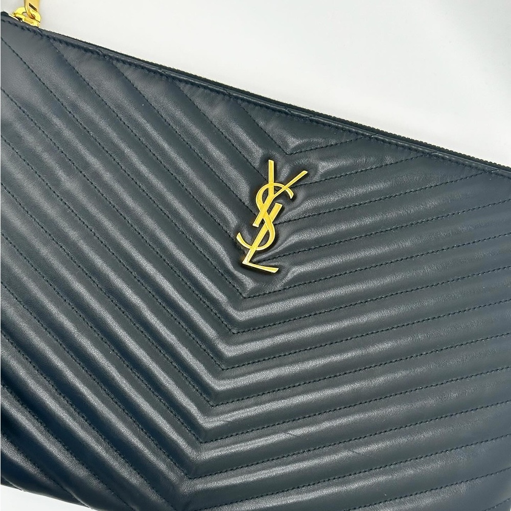 Saint Laurent Cassandra Matelasse Pouch